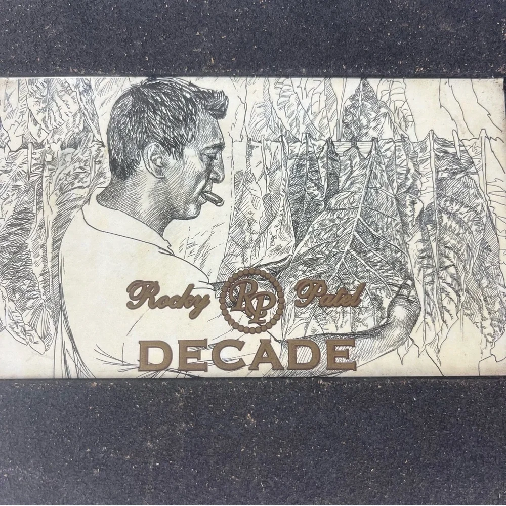 Up-cycled vintage wooden Cigar box-RP-Decade